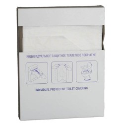 Покрытие индивидуальное защитное туалетное (100 шт/уп) Покрытие индивидуальное защитное туалетное (100 шт/уп)