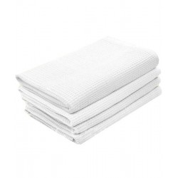 Полотенце вафельное 45х80 белое Полотенце вафельное 45х80 белое