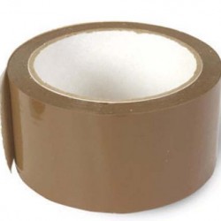 Скотч упаковочный коричневый, 50мм х 66м