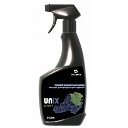 Дезодорант воздуха конц. жидкий UNIX Grapes 0,5л "Pro-Brite" Дезодорант воздуха конц. жидкий UNIX Grapes 0,5л "Pro-Brite"