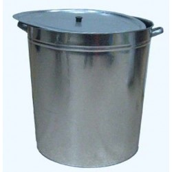 Бак оцинкованный с крышкой, 12л