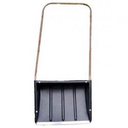 Движок для снега 750х550 мм с метал.ручкой, с метал.планкой (пластик) Движок для снега 750х550 мм с метал.ручкой, с метал.планкой (пластик)