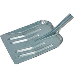 Лопата снеговая стальная 330х370мм