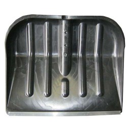 Лопата снеговая п/э с метал.планкой 460х400мм (№2)