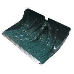 Лопата снеговая п/э "Финская", оц/накладка, б/черенка 428х490мм