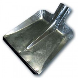 Лопата снеговая оцинк.ЛС-9, 360х380мм