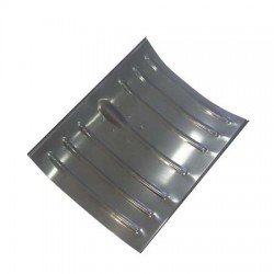 Лопата снеговая тротуарная стальная ЛТР, 445х345мм, б/ч