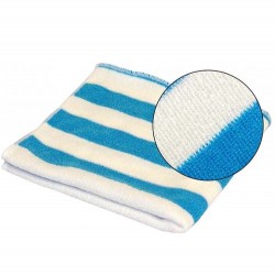 Салфетка микрофибра полосатая 30х30см (цвет в ассорт.)  Салфетка микрофибра полосатая 30х30см (цвет в ассорт.)