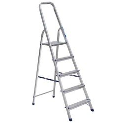 Стремянка алюминиевая, 5 ступеней (1,01м) Стремянка алюминиевая, 5 ступеней (1,01м)