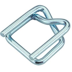 Пряжка проволочная для ленты 16мм (цинк)(1000шт) Пряжка проволочная для ленты 16мм (цинк)(1000шт)