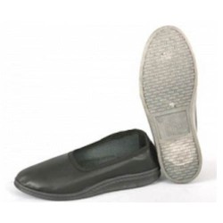 Тапочки-туфли рабочие (искусственная кожа, ПВХ) женские