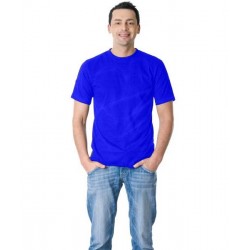 Футболка васильковая плотность 160 г/кв.м., х/б-100 % Узбекистан