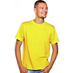 Футболка жёлтая плотность 160 г/кв.м., х/б-100 % Узбекистан