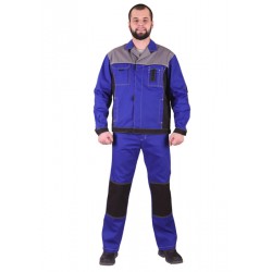 Костюм "Город" с полукомбинезоном (вас/св.сер/черн)