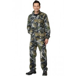 Костюм флисовый: джемпер, брюки КМФ "Тёмный лес"