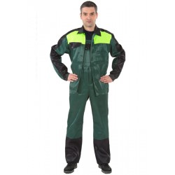 Костюм "Ресурс" (т.зеленый/черный/желтый)
