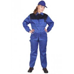 Костюм "Рейнир" женский (василек/т.синий)