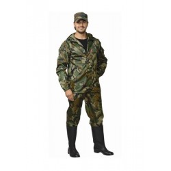 Костюм "ТУРИСТ": куртка, брюки (тк. "Оксфорд") КМФ зелёный