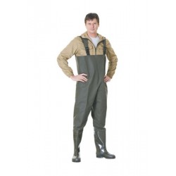 Полукомбинезон ПВХ рыбацкий с сапогами