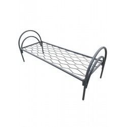 Кровать металлическая одноярусная Кровать металлическая одноярусная