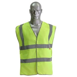 Жилет сигнальный "Универсал 400" G лимонный (тк. "Габарит")