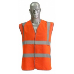 Жилет сигнальный "Универсал 400" G оранжевый (тк. "Габарит")