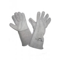 Краги спилковые пятипалые Краги спилковые пятипалые