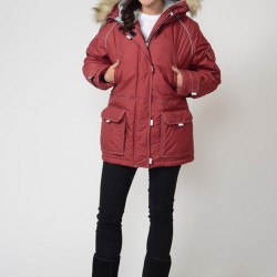 Куртка "АЛЯСКА" женская, бордо