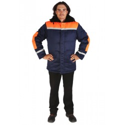 Куртка "Леввек" (т.синий/оранжевый) Куртка "Леввек" (т.синий/оранжевый)